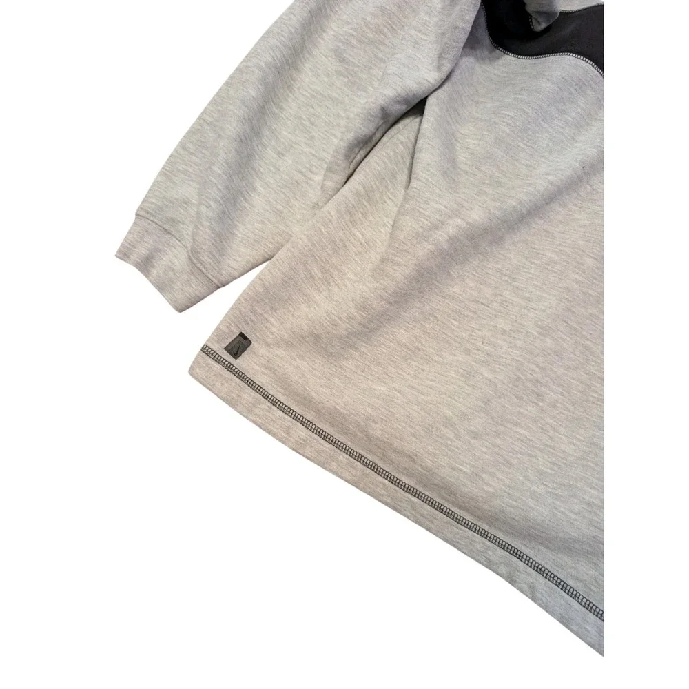 Vintage Nike Sweater Embroidered Logo Sweatshirt Size XXL Grey Jumper Crewneck